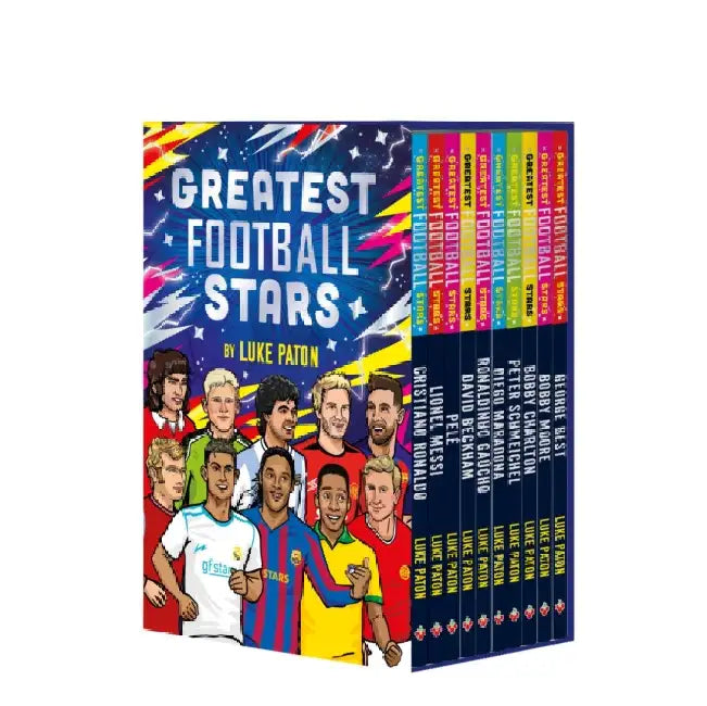 The Greatest Football Stars 10 Book Collection by Luke Paton