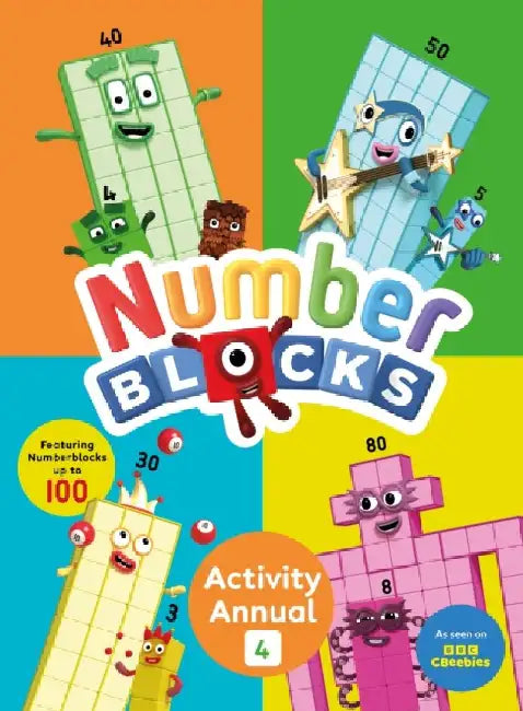 Numberblocks Activity Annual 4 by Numberblocks