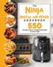 The Ninja Digital Air Fryer Cookbook: 550 Affordable, Healthy & Amazingly Easy Recipes for Your Air Fryer by Judi Kingry