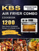 1200 KBS Toaster Oven Air Fryer Combo Cookbook: 1200 Days Simple Homemade Recipes on a Smaller Scale by Beth Davis