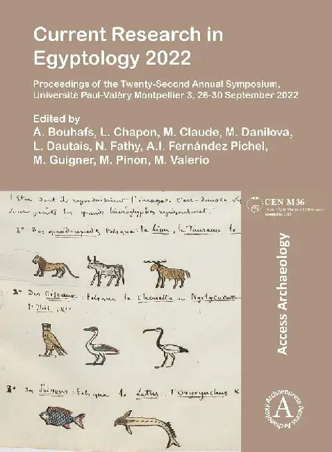 Current Research in Egyptology 2022 by A. Bouhafs