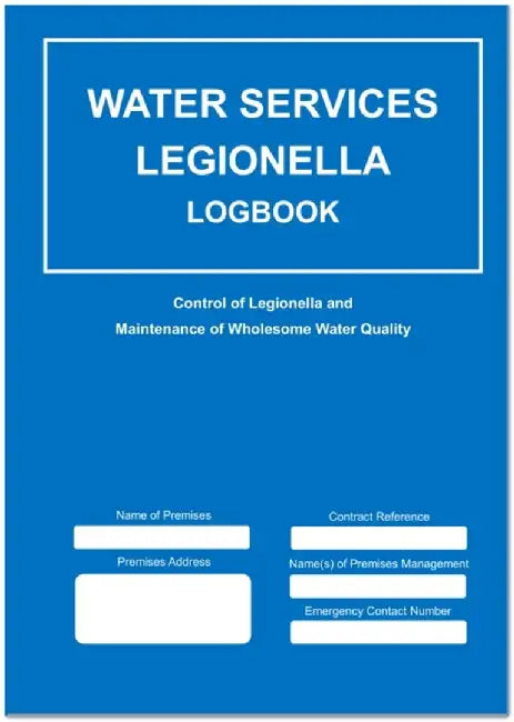 Water Services, Legionella Logbook by Docs-Store