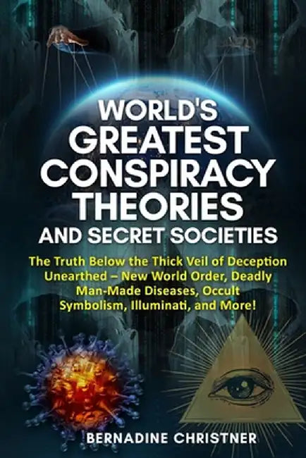 World's Greatest Conspiracy Theories and Secret Societies: The Truth Below the Thick Veil of Deception Unearthed New World Order, Deadly Man-Made Dise by Bernadine Christner