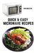 Quick & Easy Microwave Recipes by Tom Braxton