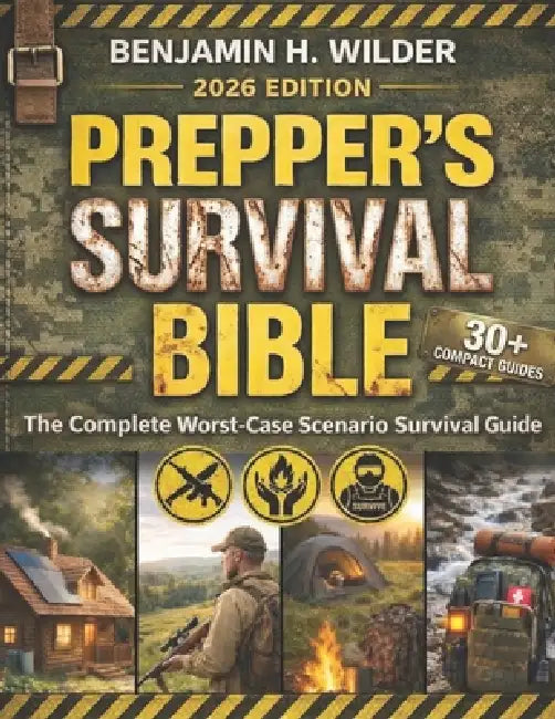 The Prepper's Survival Bible: The Complete Worst-Case Scenario Survival Guide - Life-Saving Strategies to Be Self Sufficient and Keep Your Family Safe by Benjamin H. Wilder