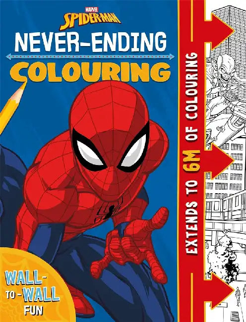 Marvel Spider-Man: Never-Ending Colouring by Marvel Entertainment International Ltd