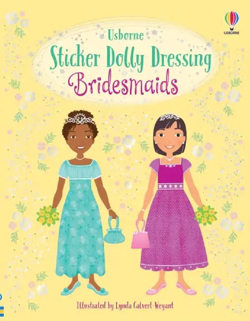 Sticker Dolly Dressing Bridesmaids by Lucy Bowman
