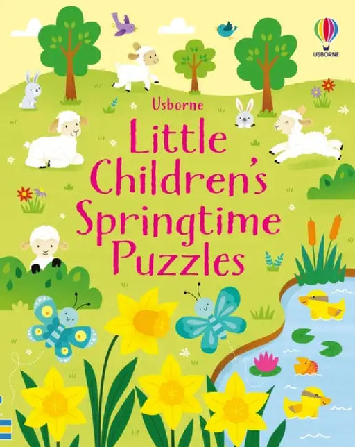 Little Children's Springtime Puzzles by Kirsteen Robson