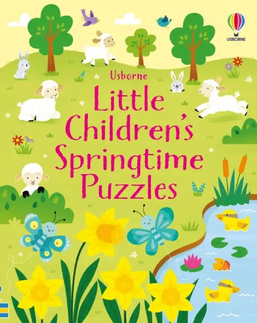 Little Children's Springtime Puzzles by Kirsteen Robson