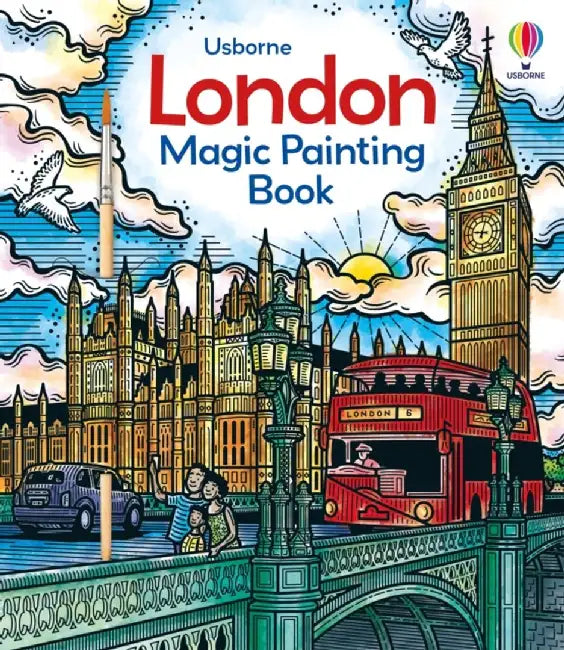 London Magic Painting Book by Sam Baer