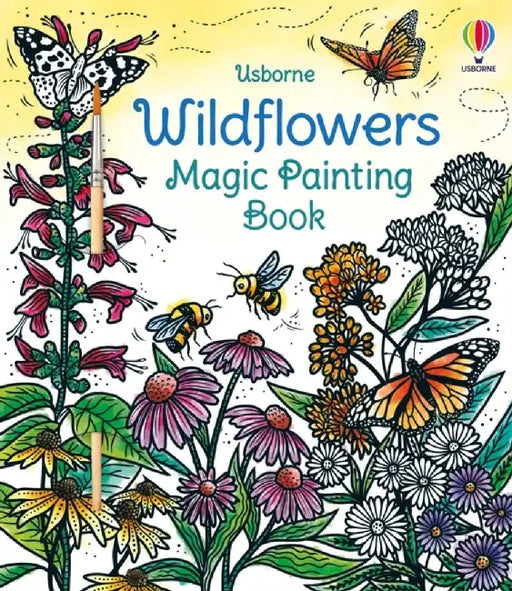 Wildflowers Magic Painting Book by Micaela Tapsell
