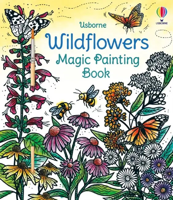Wildflowers Magic Painting Book by Micaela Tapsell