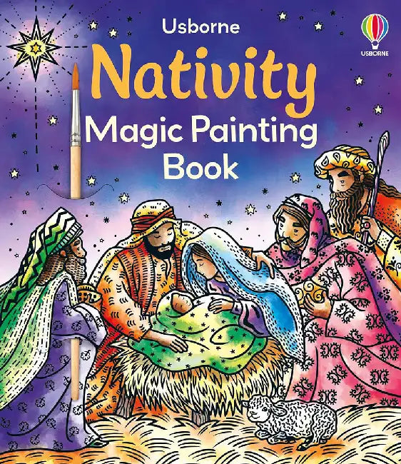 Nativity Magic Painting Book by Abigail Wheatley