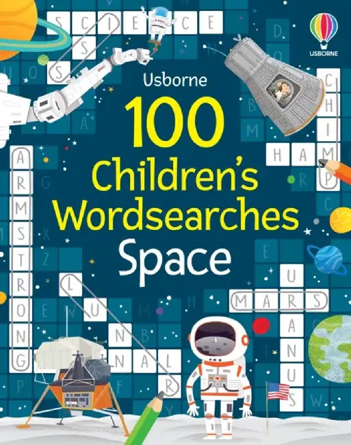 100 Children's Wordsearches: Space by Phillip Clarke