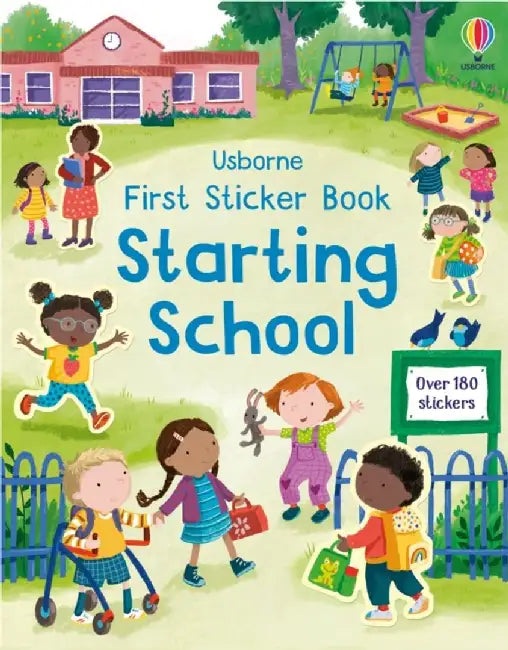 First Sticker Book Starting School by Holly Bathie