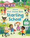 First Sticker Book Starting School by Holly Bathie