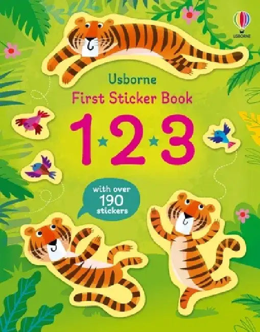 First Sticker Book 123 by Alice Beecham