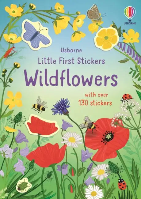Little First Stickers Wildflowers by Caroline Young