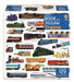 Usborne Book and Jigsaw Trains by Sam Smith