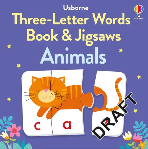 First Words Jigsaw Book: Animals by Kate Nolan