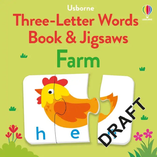 First Words Jigsaw Book: Farm by Kate Nolan