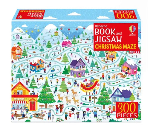 Usborne Book and Jigsaw Christmas Maze by Kate Nolan