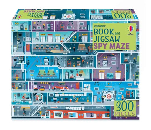 Usborne Book and Jigsaw Spy Maze by Kate Nolan