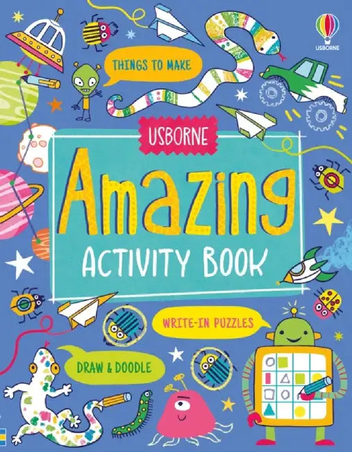 Amazing Activity Book by Usborne
