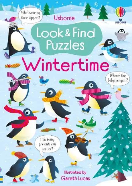 Look and Find Puzzles Wintertime by Kirsteen Robson