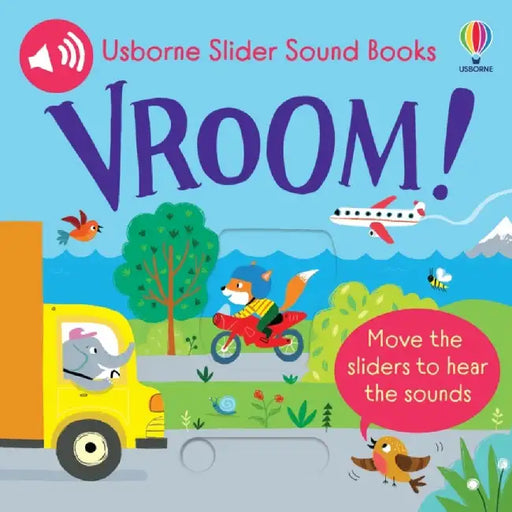 Slider Sound Books: Vroom! by Sam Taplin