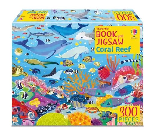 Usborne Book and Jigsaw Coral Reef by Sam Smith