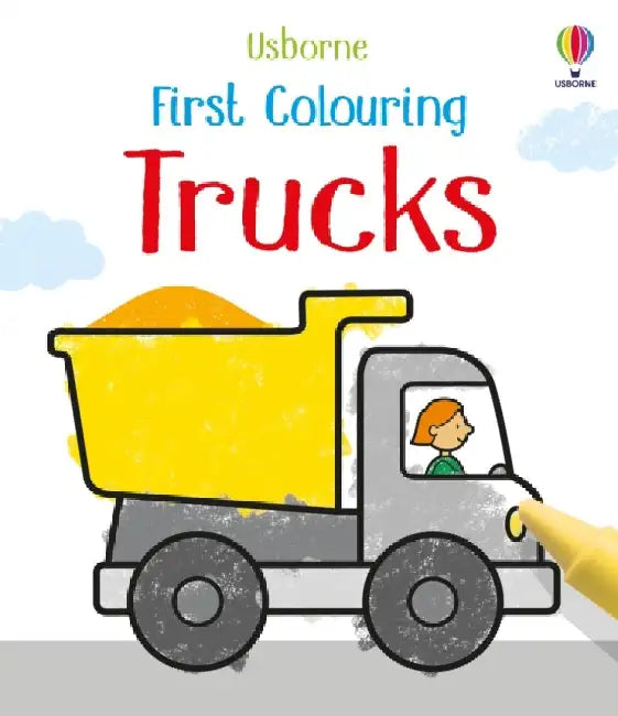 First Colouring Trucks by Kate Nolan