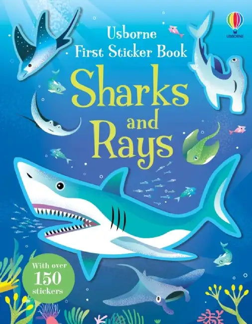 First Sticker Book Sharks and Rays by Jane Bingham