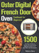 Oster Digital French Door Oven Cookbook for Beginners by Patience Ujana