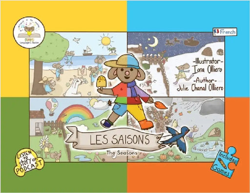 Les saisons: (The seasons) by Olliero, Julie Chanal