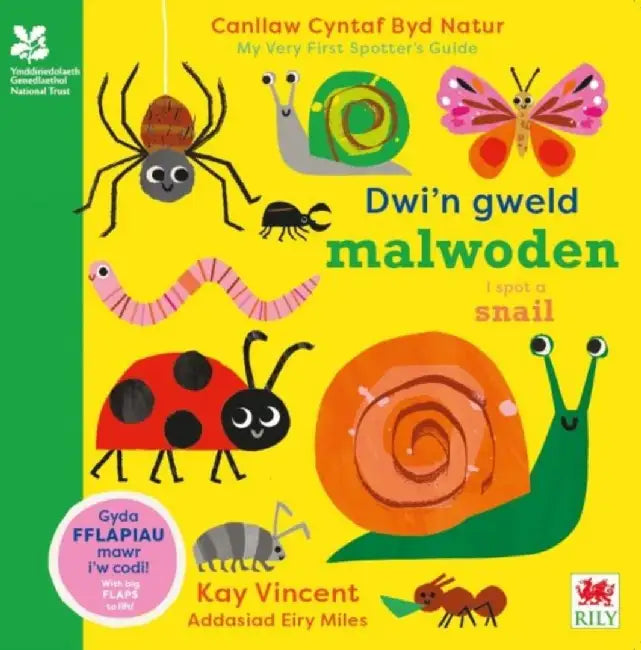 Dwi'n Gweld Malwoden / I Spot a Snail by Kay Vincent