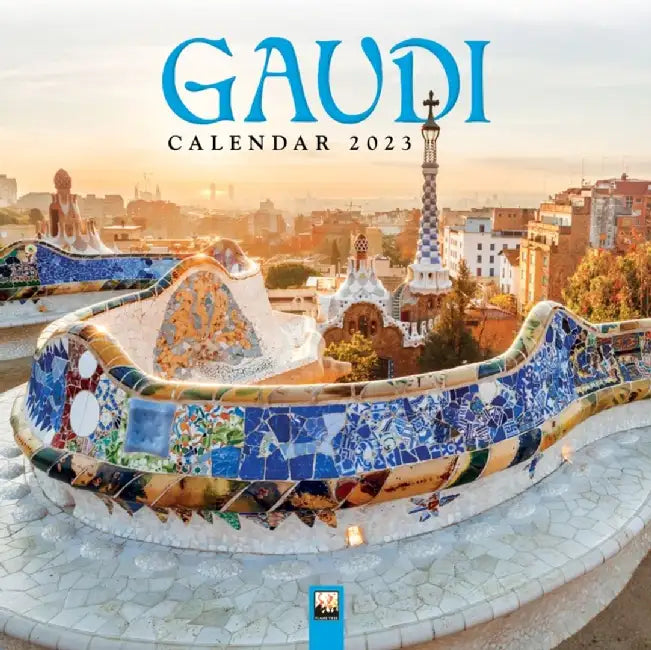 Gaud Wall Calendar 2023 Art Calendar by Flame Tree Studio