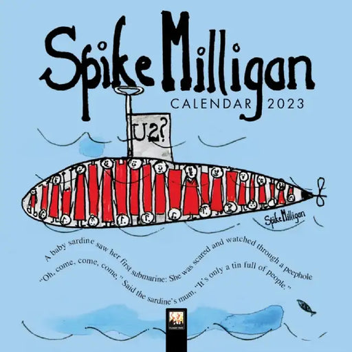 Spike Milligan Mini Wall Calendar 2023 by Flame Tree Studio