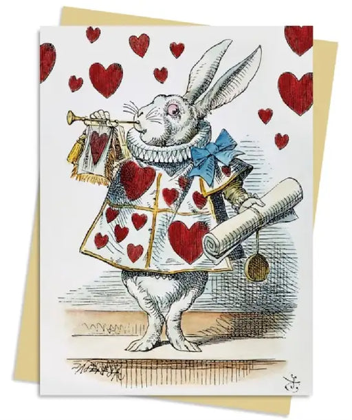 Alice in Wonderland: White Rabbit Greeting Card Pack: Pack of 6 by Flame Tree Studio