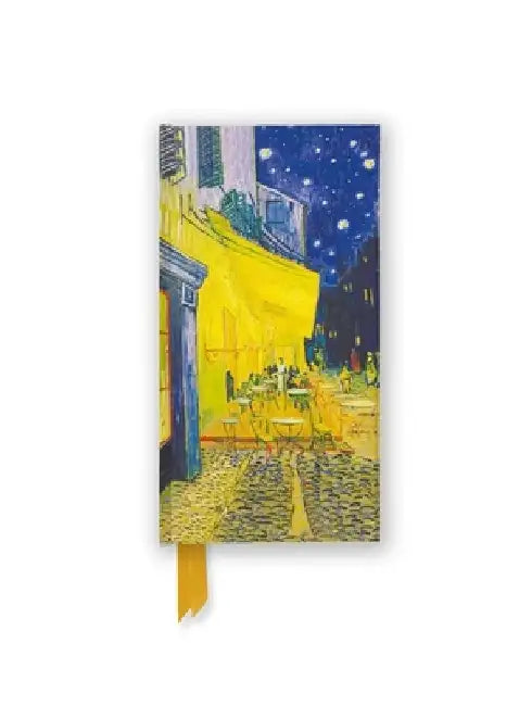 Vincent Van Gogh: Café Terrace (Foiled Slimline Journal) by Flame Tree Studio