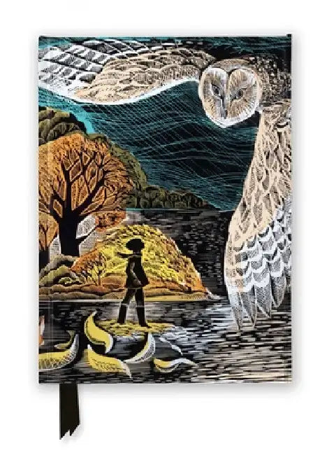Angela Harding: October Owl (Foiled Journal) by Flame Tree Studio