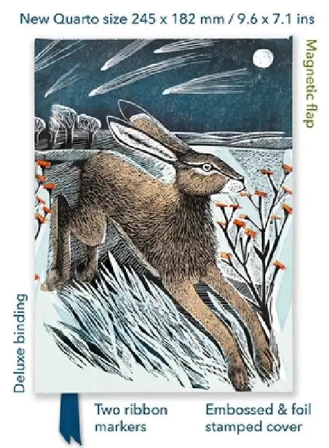 Angela Harding: Shooting Stars (Foiled Quarto Journal) by Flame Tree Studio