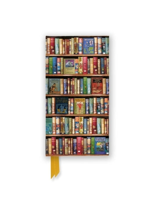 Bodleian Libraries: Hobbies & Pastimes Bookshelves (Foiled Slimline Journal) by Flame Tree Studio