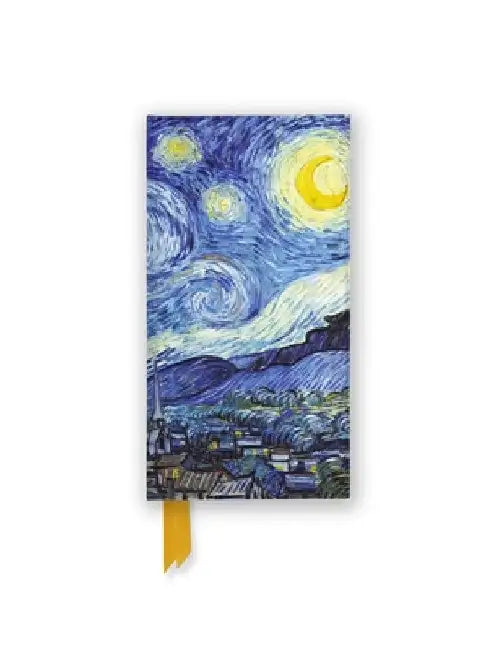 Vincent Van Gogh: The Starry Night (Foiled Slimline Journal) by Flame Tree Studio