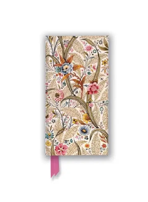 William Kilburn: Marble End Paper (Foiled Slimline Journal) by Flame Tree Studio