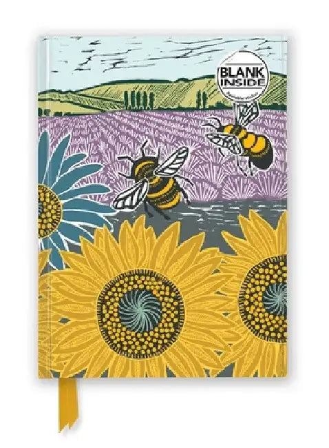 Kate Heiss: Sunflower Fields (Foiled Blank Journal) by Flame Tree Studio