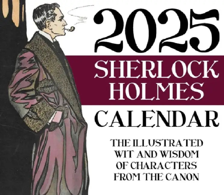 2025 Sherlock Holmes Page A Day Calendar by Richard Ryan