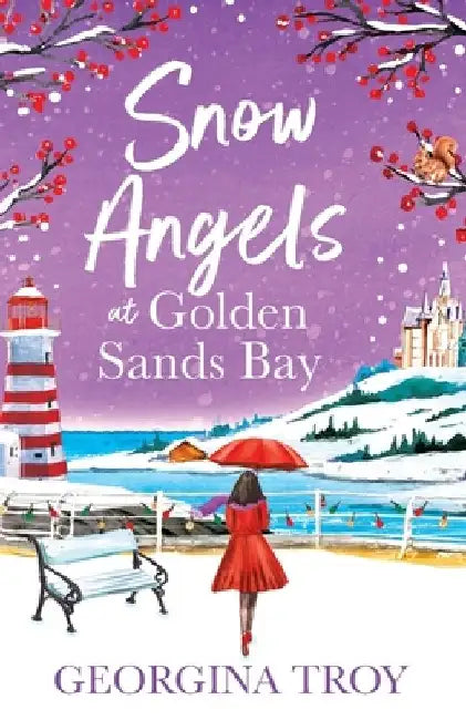 Snow Angels at Golden Sands Bay by Georgina Troy