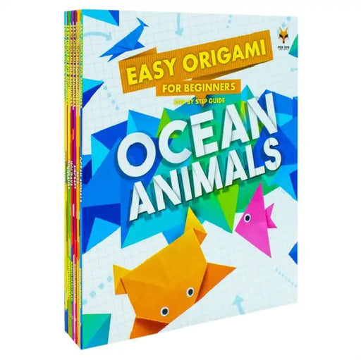 Step By Step Guide To Easy Origami For Beginners 8 Books Set Collection: (Aircraft, Birds, Dinosaurs, Farm Animals, Holidays, Jungle Animals, Ocean Animals, Pets) by Robyn Hardyman