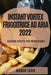 Instant Vortex Friggitrice Ad Aria 2022: Gustose Ricette Per Principianti by Marco Lasio